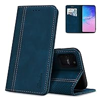 for Samsung Galaxy S10 Lite Phone Case Wallet Card Holder Magnetic Closure Kickstand PU Luxury Leather Shockproof Soft Flip Folio Cover for Samsung A91/M80S 6.7
