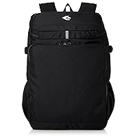 Converse C2259010 Backpack, Water Repellent, Square D Pack, Black