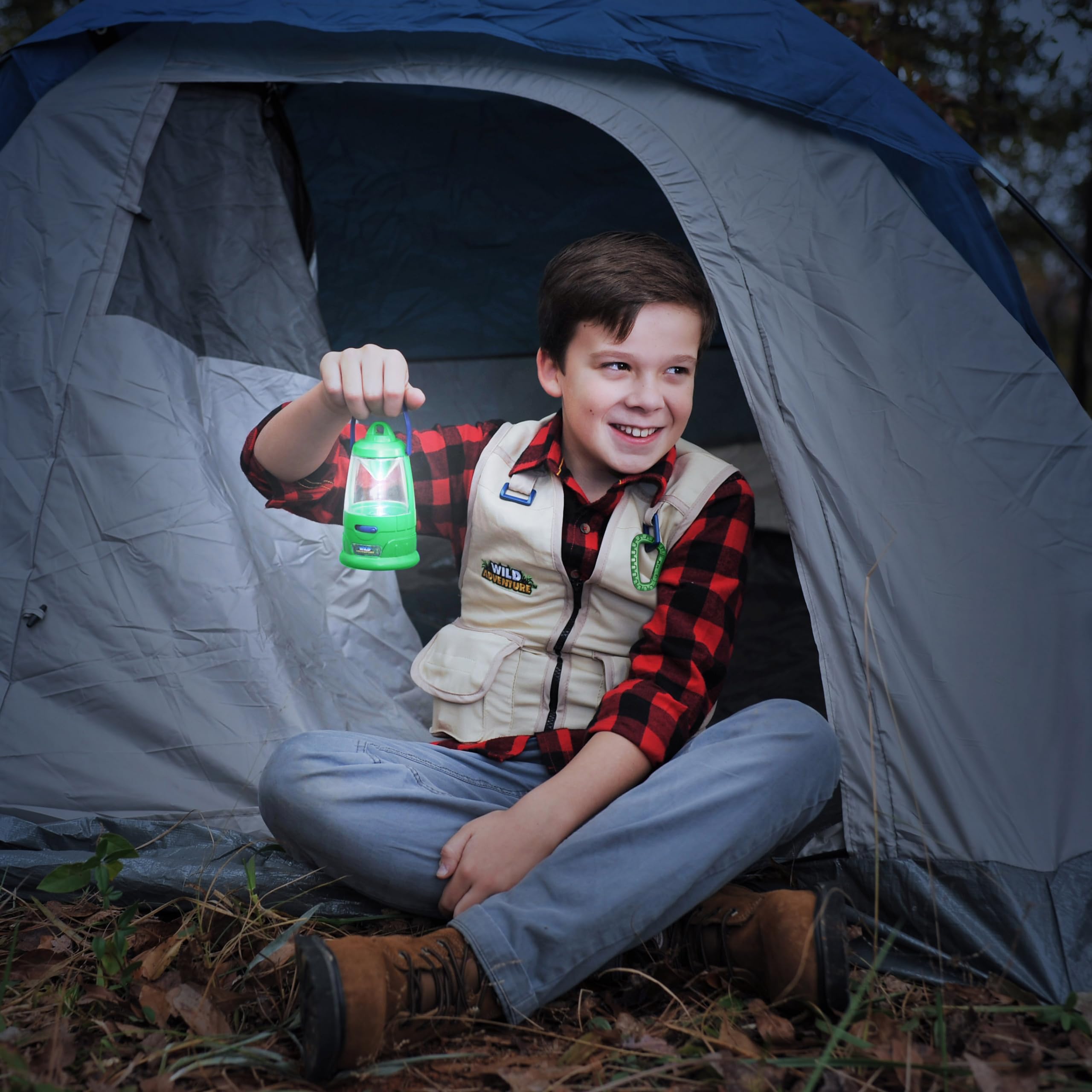 Wild Adventure Camping Light, Lantern Playset, Outdoor Exploration, 3+