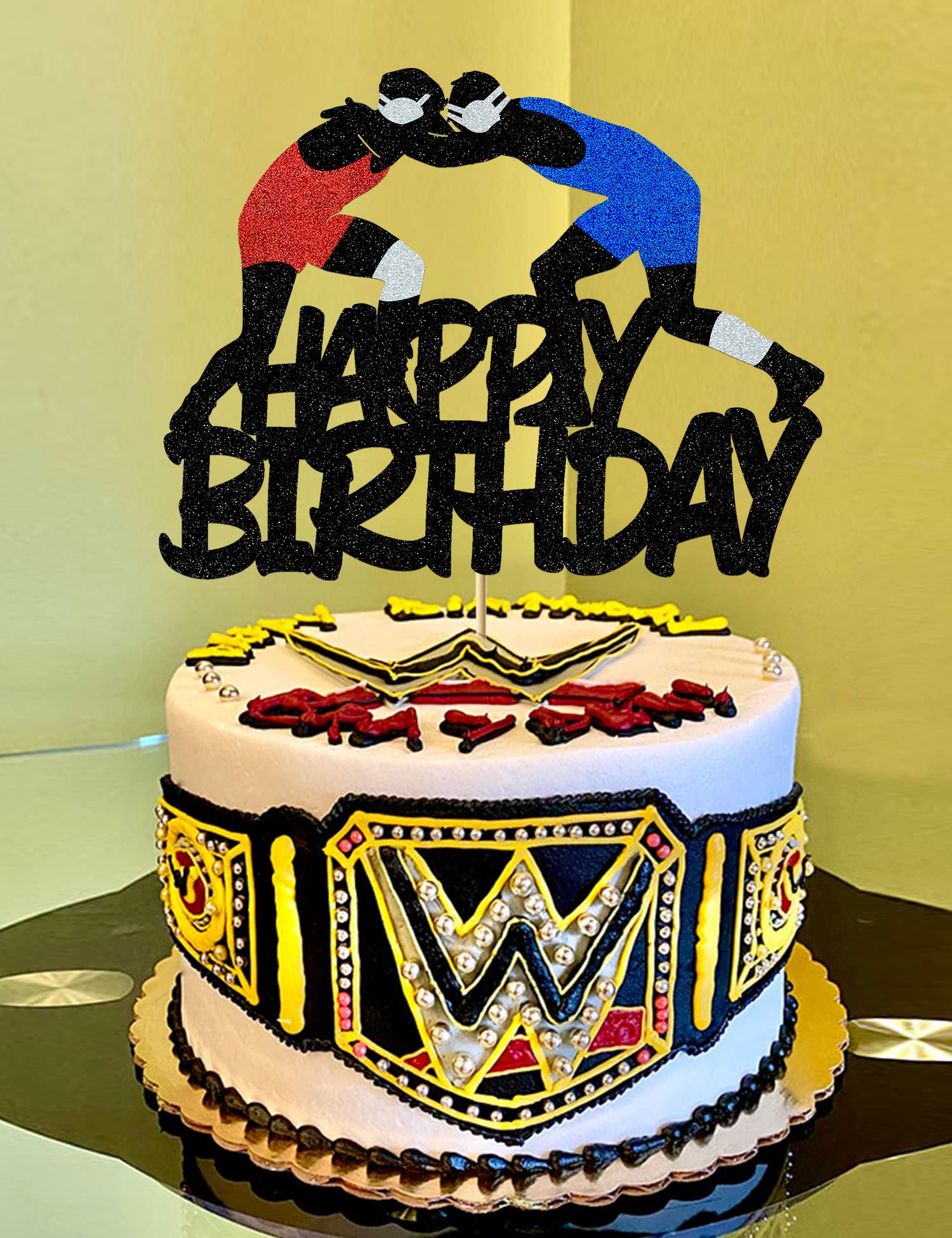 Coolest Wrestling Cake Design