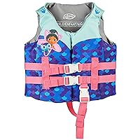 SwimWays Gabby's Dollhouse Swim Trainer Life Jacket, US Coast Guard Approved Life Vest Kids Swim Vest, Pool Floats & Life Jackets for Kids 33-55 lbs, Gabby