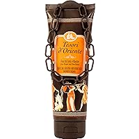 Tesori d'Oriente Shower Gel for Women & Men, Moisturizing Body Wash Shower Gel, Travel Body Wash with Essential Ingredients for Body & Skin Care-250 Ml-8.45us Fl Oz- [Italian Import ]-(Lotus Flower)