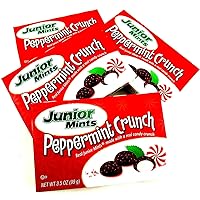 Junior Mints Peppermint Crunch,,4 pack of 3.5oz boxes