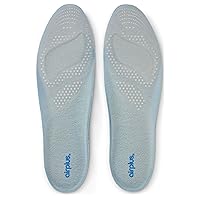 Airplus Extreme Active Gel Lightweight and Breathable Shoe Insoles for Cushion and Support, Men's, Size 7-13