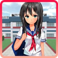 Anime Girl High School Sakura 3D Life Simulator Manga Games Anime Doll Yandere DressUp & Makeover School Games For Girls