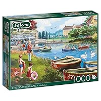 Jumbo, Falcon de luxe - The Boating Lake, Jigsaw Puzzles for Adults, 1,000 piece