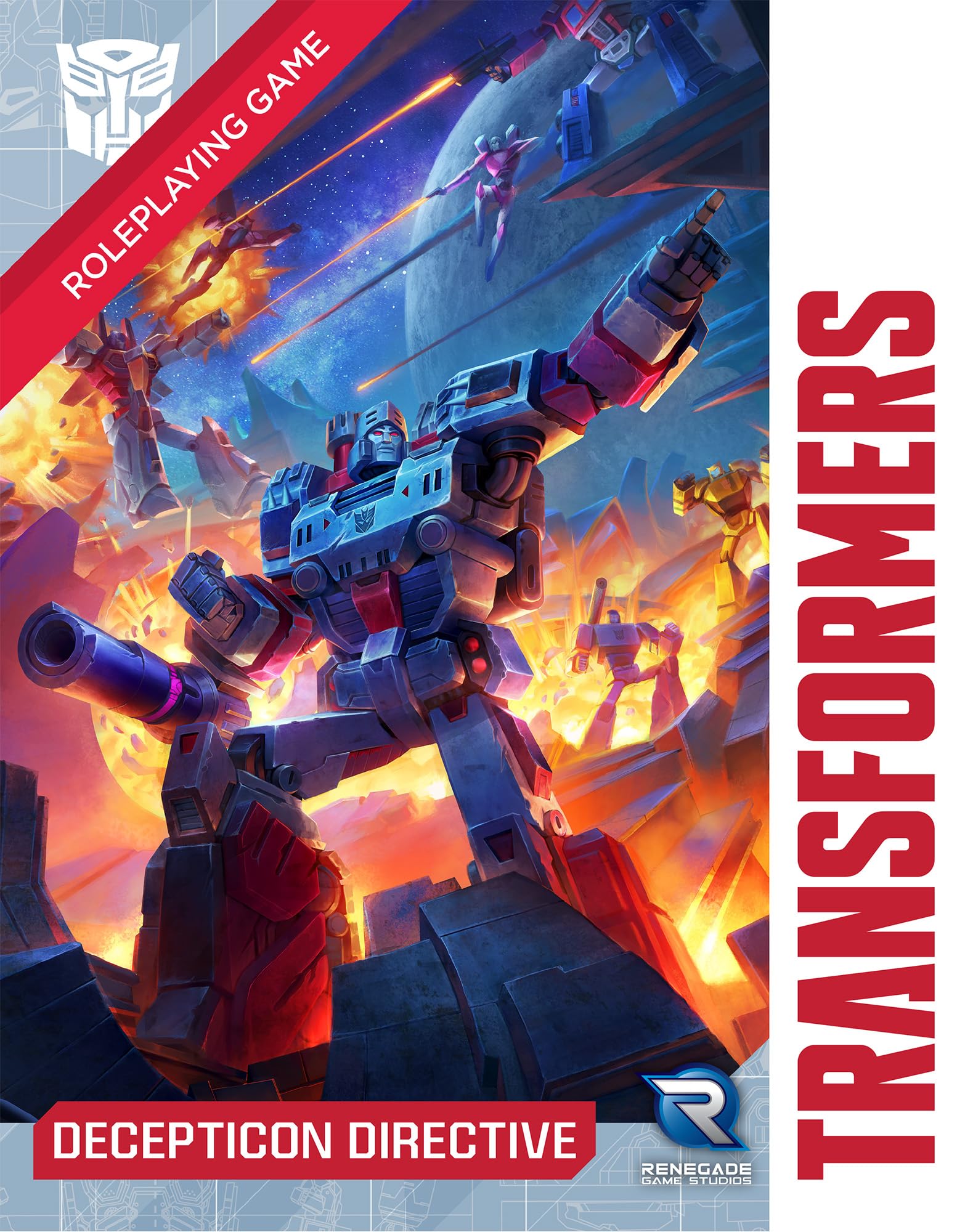 Renegade Game Studios: Transformers Roleplaying Game Deception Directive Sourcebook - Renegade Game Studio