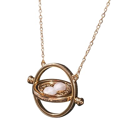Harry Potter Gold Tone Hourglass Necklace Pendant Time Turner Hermione |  M.catch.com.au