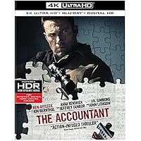The Accountant (4K Ultra HD) [4K UHD] The Accountant (4K Ultra HD) [4K UHD] 4K Blu-ray DVD