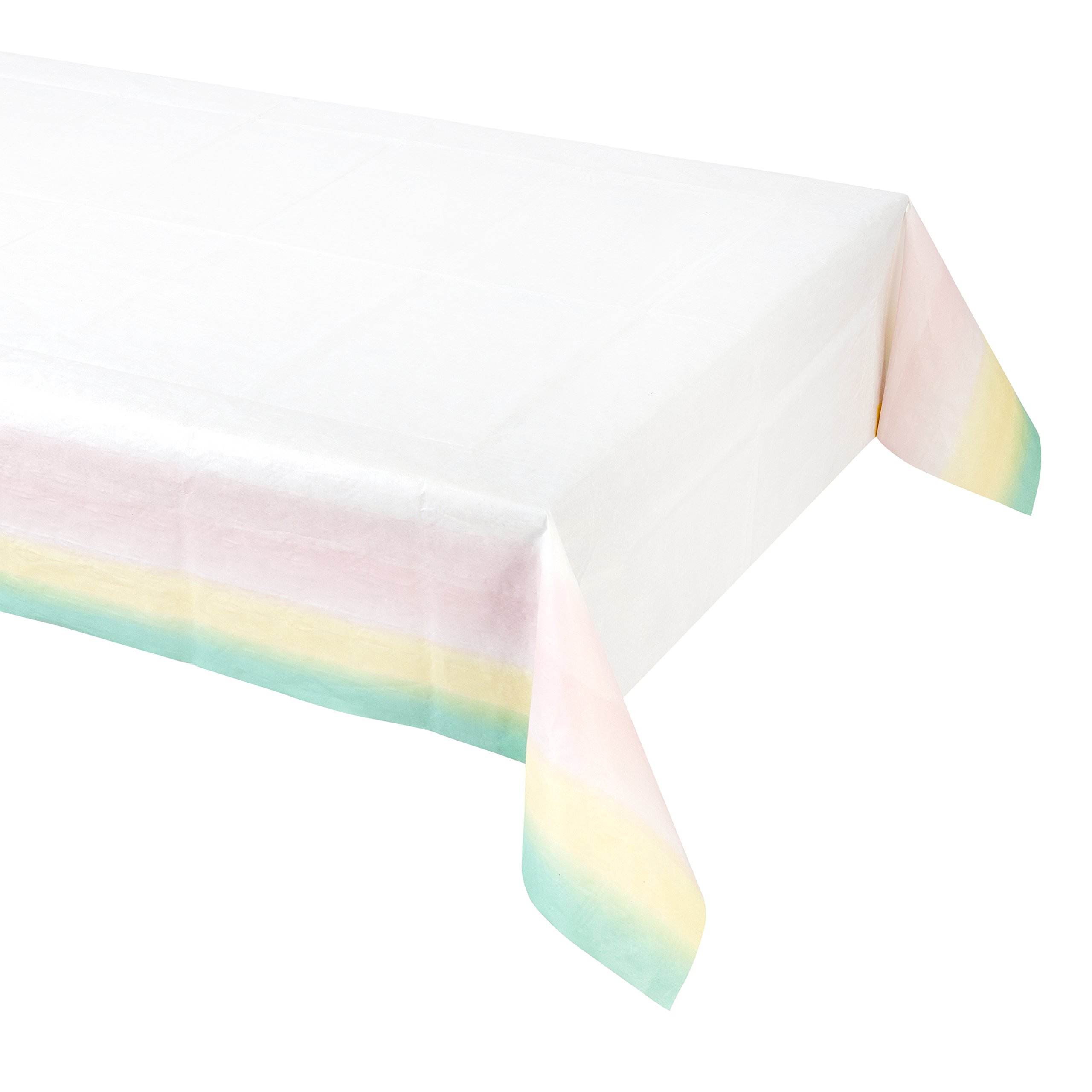 Talking Tables We Heart Pastels, Paper Table Cover, Multi-colour, 180 x 120cm