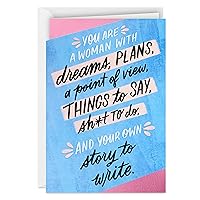 Hallmark Birthday Card for Women (Your Own Story to Write)
