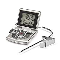 CDN DTTC-S Combo Probe Thermometer, Timer & Clock - Silver