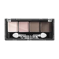 Long - Lasting Colorful Highly Pigmented Matte Make-up Eyeshadow Palette Glam look Hamamelis extract, Vitamin E (color 1 (milk chocolate))