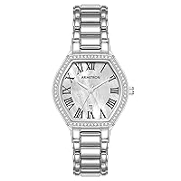 Armitron Women's Mother of Pearl Dial Crystal Accented Watch, 75/5907