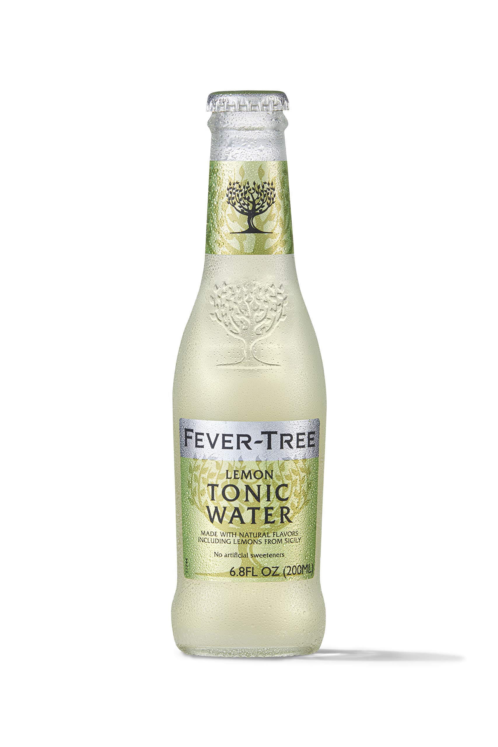 Fever-Tree Premium Sparkling Lemon Drink, No Artificial Sweeteners, Flavorings & Preservatives, 6.8 Fl Oz (Pack of 24)