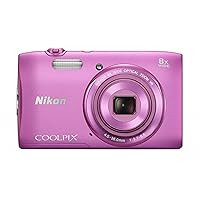 Nikon Digital Camera COOLPIX S3600 Pink S3600PK