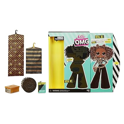 L.O.L. Surprise! O.M.G. Royal Bee Fashion Doll with 20 Surprises