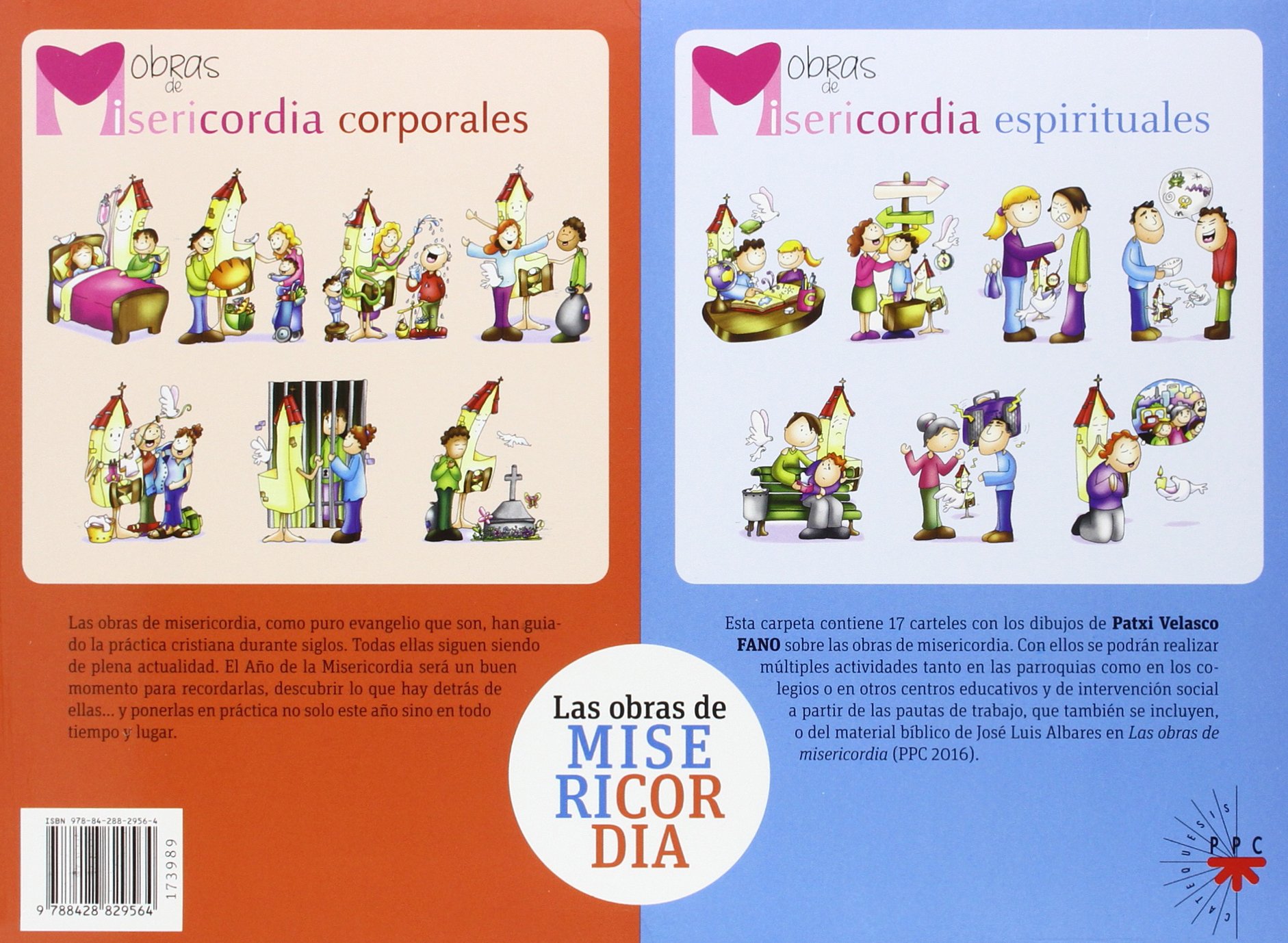 Las obras de misericordia. 17 carteles