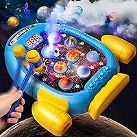 HopeRock Toys for 3 Year Old Boys,Game for Toddlers,with Spray and Light-up,2 Hammer,6 Mode,9 Music,45 Level,Baby Early Learning Interactive Toy,Birthday Gifts for Age 3,4+Year Old Boy