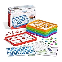 hand2mind Alphabet Word Work Small Group Set, Lowercase Magnetic Letters, Magnetic Letter Trays, Phonics Manipulatives, Phonemic Awareness Activities, Science of Reading Classroom Materials (Set of 6)