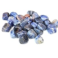 Jet Sodalite Tumbled Stone 100 grams 1 Approx. 0.75