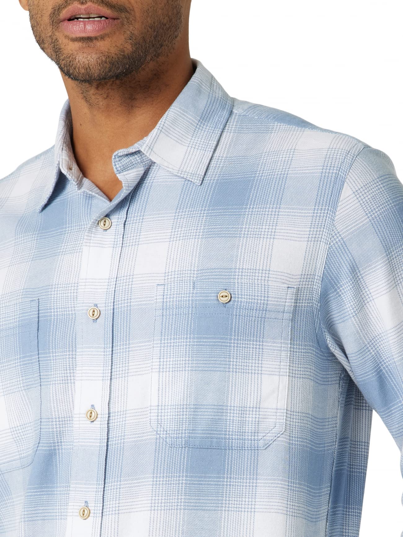 Wrangler Authentics Men's Cloud Flannel Woven Shirt