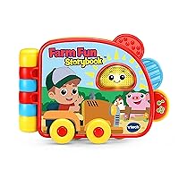 VTech Farm Fun Storybook, 3 months to 18 months, Red