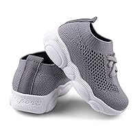 Baby Boy Girl First Walking Shoes Toddler Infant Mesh Sneakers Breathable Lightweight Non-Slip Rubber Sole Summer