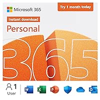 Microsoft 365 Personal Subscription [1-month free, Auto-Renews at $69.99/Year] Microsoft 365 Personal Subscription [1-month free, Auto-Renews at $69.99/Year] PC/Mac