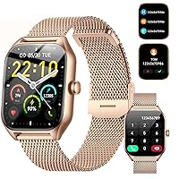 JYNZYUPO Smart Watch for Men and Women, (Answer/Make Calls), 1.8 Inch Touch Screen, Waterproof, More + Sports Modes, Fitness Activity Tracker, Heart Rate Sleep Monitor,