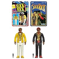 Super7 Slick Rick Reaction Figures Bundle - Slick Rick and Slick Rick Great Adventures Reaction Figues Classic Movie Collectibles and Retro Toys