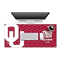 YouTheFan NCAA Oklahoma Sooners Logo Series Desk Pad