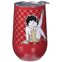 Spoontiques 16930 Betty Boop Stainless Wine Tumbler