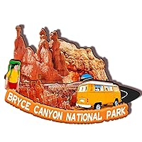 USA Bryce Canyon National Park Wooden Magnet 3D Fridge Magnets Travel Collectible Souvenirs Decorations Handmade Crafts