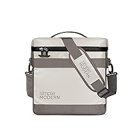 Simple Modern Day Cooler for 12 Cans | Soft Cooler Bag Insulated Ice Chest with Carrying Strap & Handle | Lunch Box for Travel, Camping, Work, Beach, Picnic, Game Day | 11 Liter | Almond Birch