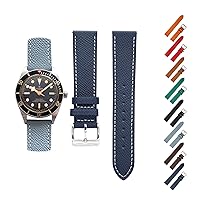 Quick Release Epsom Leather Straps For Tudor Watches, Replacement Calfskin Watch Bands Straps With Buckle For Tudor Watches - Multiple Colors