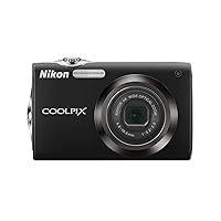 Nikon Coolpix S3000 12.0MP Digital Camera with 4x Optical Vibration Reduction (VR) Zoom and 2.7-Inch LCD (Black)