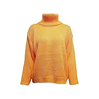 Womens Winter Solid Turtleneck Balloon Sexy Back Hollow Irregular Hem Knit Tops Long Sleeve Sweaters Pullover Outerwear