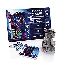 Tamashii: Owlman - Unleash The Mystical Powers of The Owl Realm! Sci-Fi Strategy Game, Ages 14+, 1-4 Players, 45-90 Min Playtime, Made by Awaken Realms