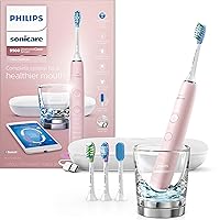 Philips Sonicare DiamondClean Smart 9500 Rechargeable Electric Power Toothbrush, Pink, HX9924/21