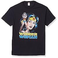 DC Comics Women's Wonder SIL Stance T-Shirt