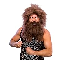 Rubie's Costume Characters Caveman Beard And Set Wig