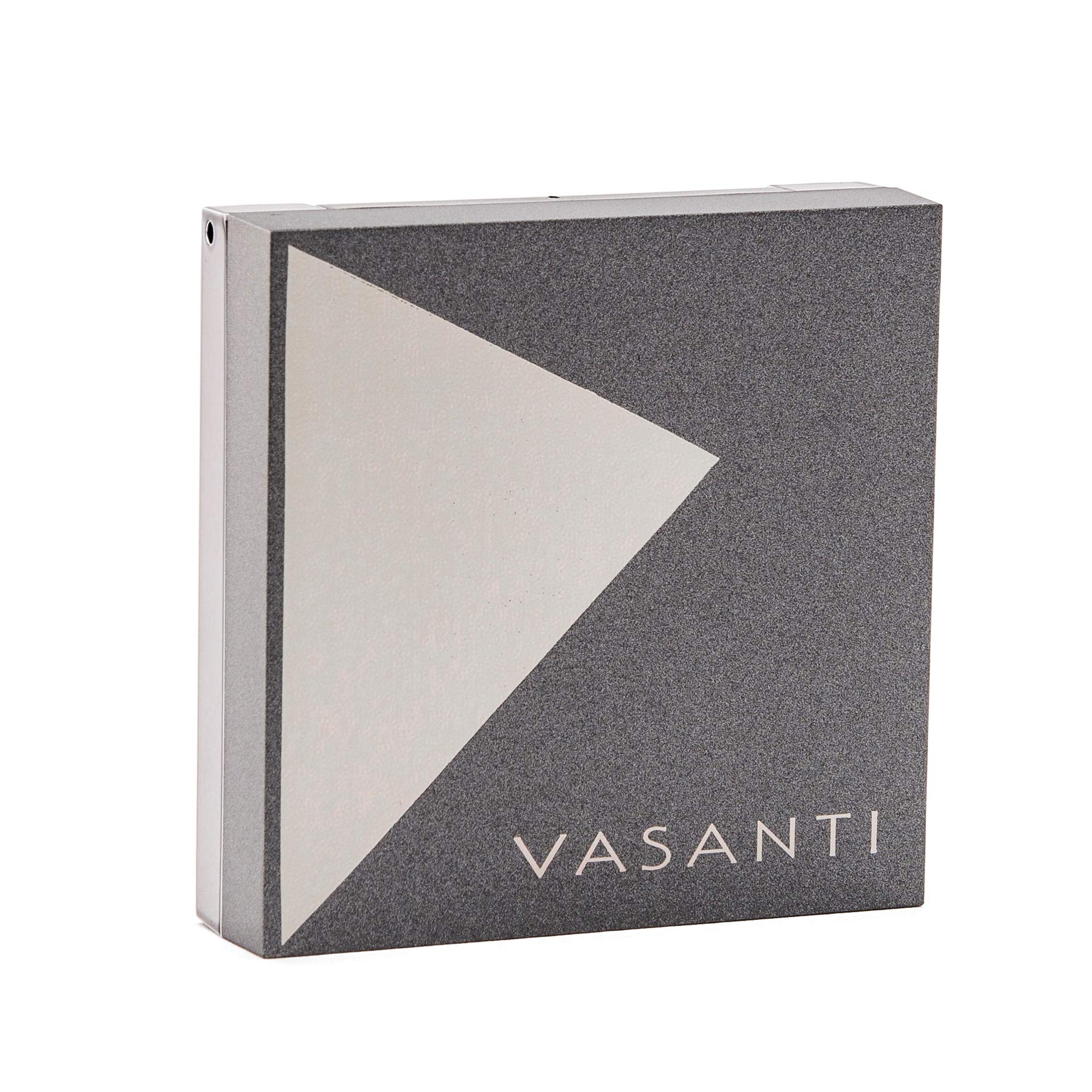 VASANTI Bloom Mineral Blush (Lotus - Golden Pink) - High Pigmented Cruelty Free Soft Highly Blendable Face Cheeks Blush Powder