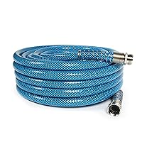 Camco TastePURE 50-Ft Premium Water Hose - RV Drinking Water Hose Contains No Lead, No BPA & No Phthalate - Ultra Flexible Design w/Diamond-Hatch Reinforcement - 5/8” ID, Made in the USA (21009)