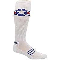 Red, White, and Blue American Star Knee-High