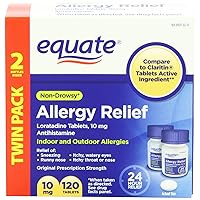 Allergy Relief, Loratadine 10 mg, 120 Tablets