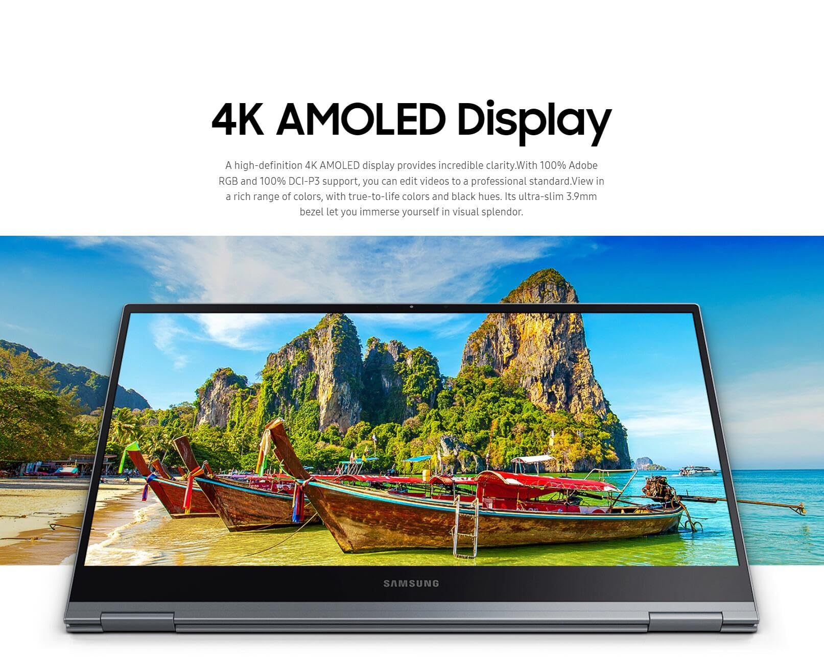 SAMSUNG Galaxy Chromebook Touchscreen Laptop Tablet 360 Convertible| 13.3 4K Display AMOLED| Intel i5-10210U| Wi-Fi6| USB C| Google Chrome| Long Battery Life| Cloth (Red)