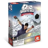 Foxmind Games: Sports Dice, Soccer, Kick it Out of The Stadium, Easy to Learn, Fun to Play, Up to 4 Players, for Ages 7 and up