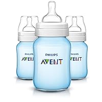 Philips Avent Anti-Colic Baby Bottles Blue, 9oz, 3 Piece