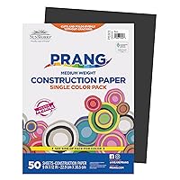 Prang (Formerly SunWorks) Construction Paper, Black, 9